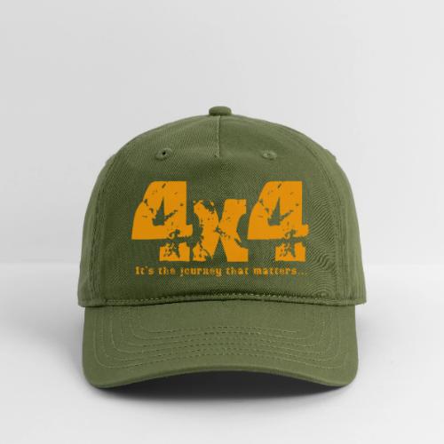 4x4 - it's the journey that matters... - Organic Baseball Cap