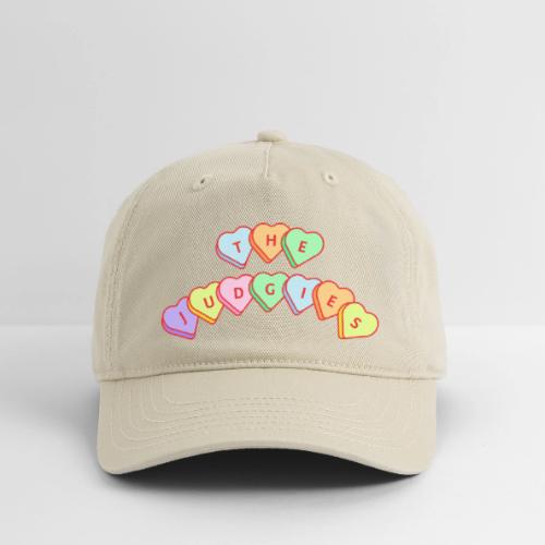 The Judgies Candy Hearts - Organic Baseball Cap
