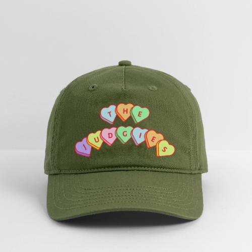 The Judgies Candy Hearts - Organic Baseball Cap