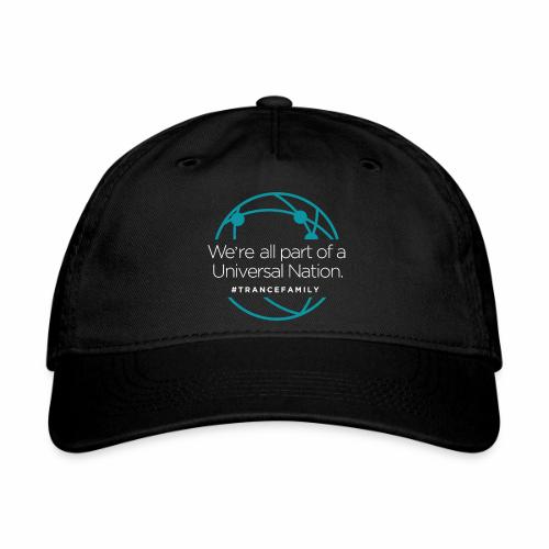 tshirt op donker blue png - Organic Baseball Cap
