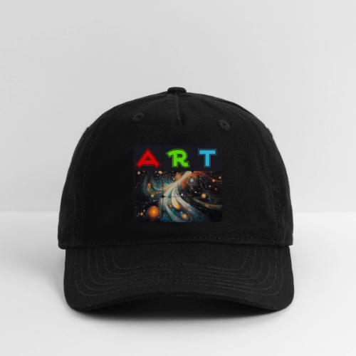 Swirls of Colorful Art - Organic Baseball Cap