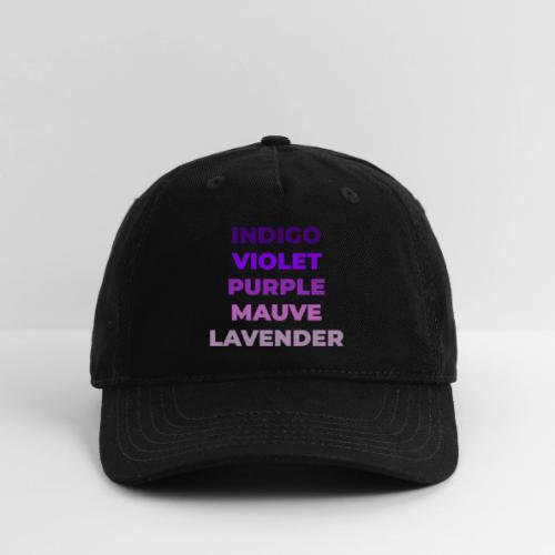 Shades of Purple - Organic Baseball Cap