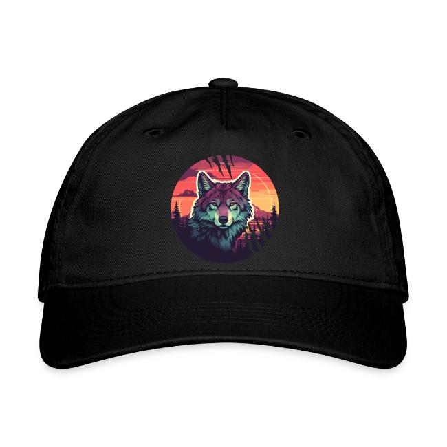 Colorful Wolf Stare