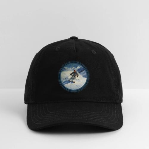 Skiing Power Moves - Organic Baseball Cap