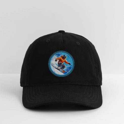 Snowboarding Motion - Organic Baseball Cap