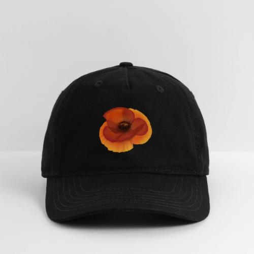 Vivid poppy - Organic Baseball Cap