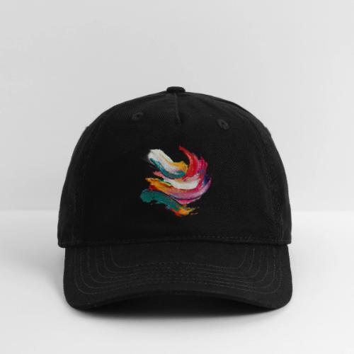 Colorful brushstrokes - Organic Baseball Cap