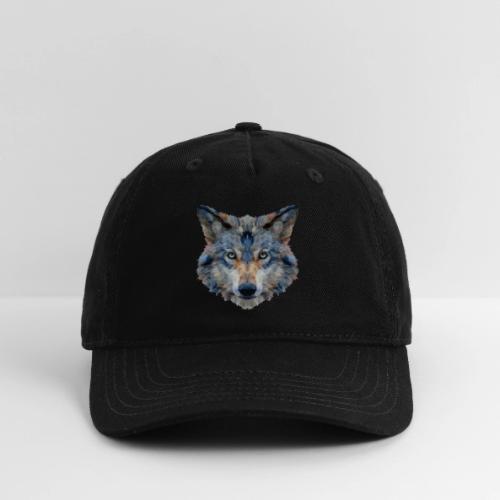 Wolf: Chromatic Wild Gaze - Organic Baseball Cap