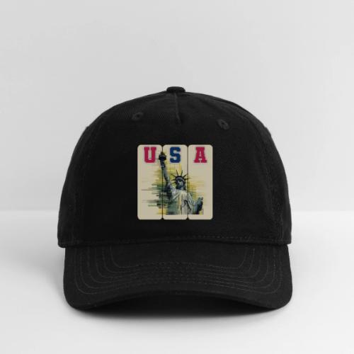 Art illustration of the Statue of Liberty - Organic Baseball Cap