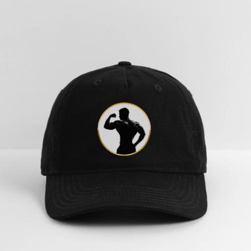 Bodybuilder: Classic Flex Emblem - Organic Baseball Cap