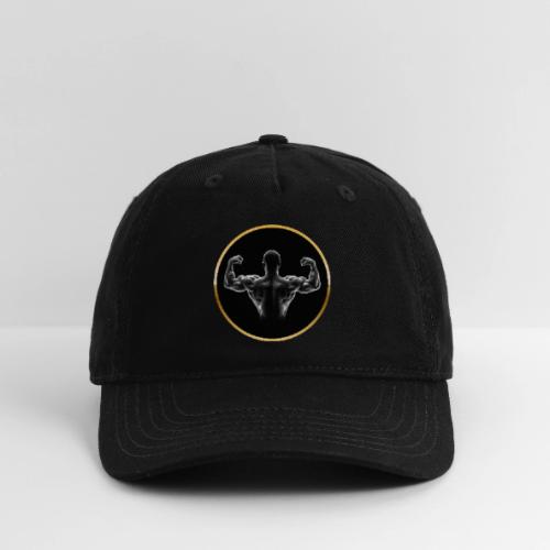 Bodybuilding: Golden Back Power - Organic Baseball Cap