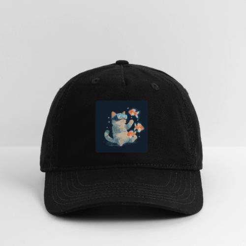 Cat: VR Fish Chase - Organic Baseball Cap