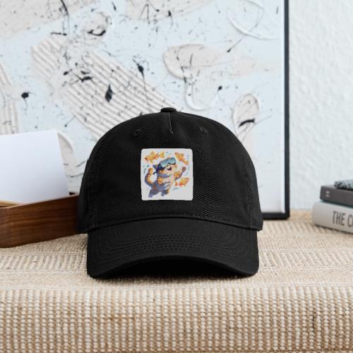 Cat: Neon Paws Adventure - Organic Baseball Cap