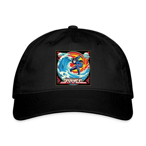 Anime Wavecat Surfer - Organic Baseball Cap