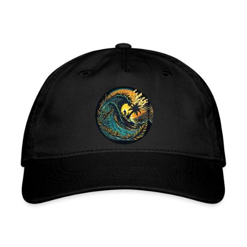 Sunrise Flower Barrel - Organic Baseball Cap