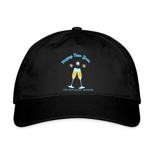 Happy New Year 2026 Prosperity Design - Organic Baseball Cap