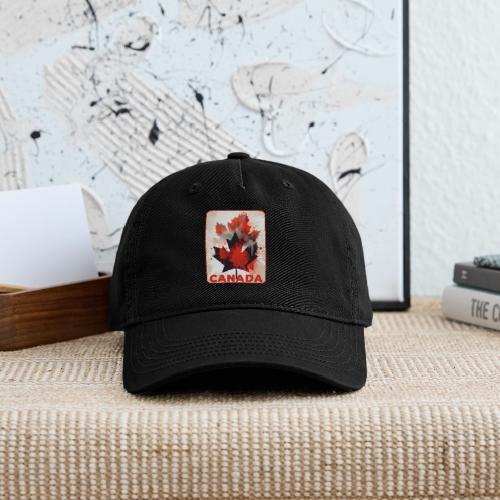 Canada Inked Leaf - Organic Baseball Cap