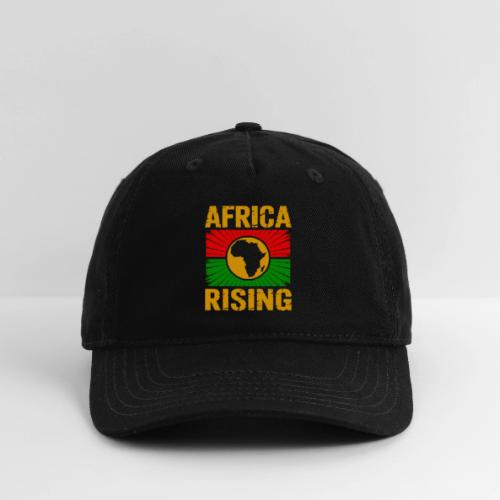 Africa Rising Vintage Continent Unity Design - Organic Baseball Cap