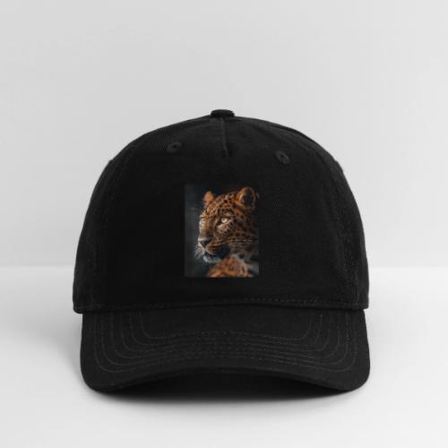 Amur Leopard Face Wildlife Design - Organic Baseball Cap