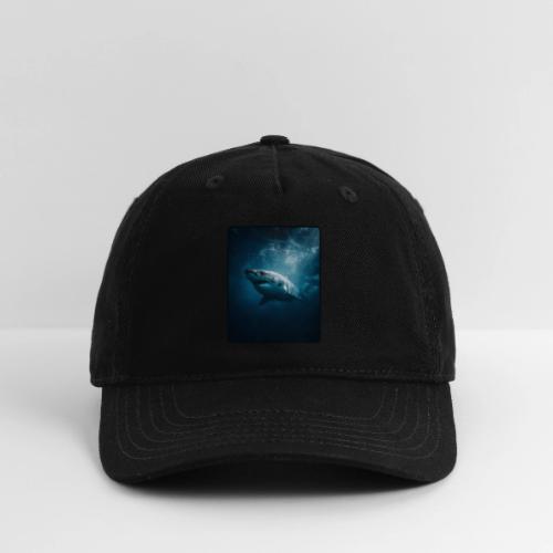 Great White Shark Ocean Design - Organic Baseball Cap
