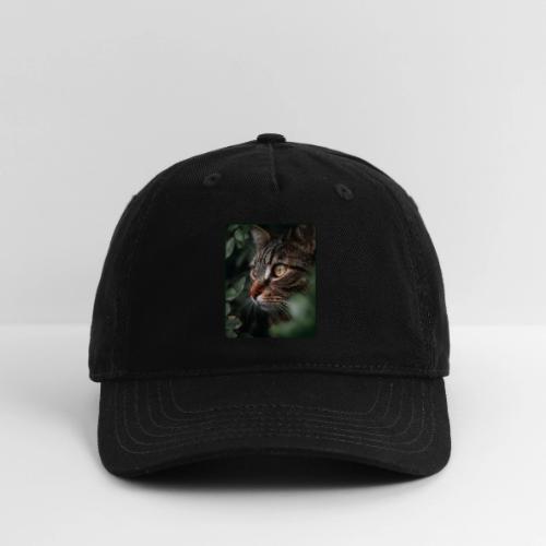 Tabby Cat Jungle Eyes Design - Organic Baseball Cap