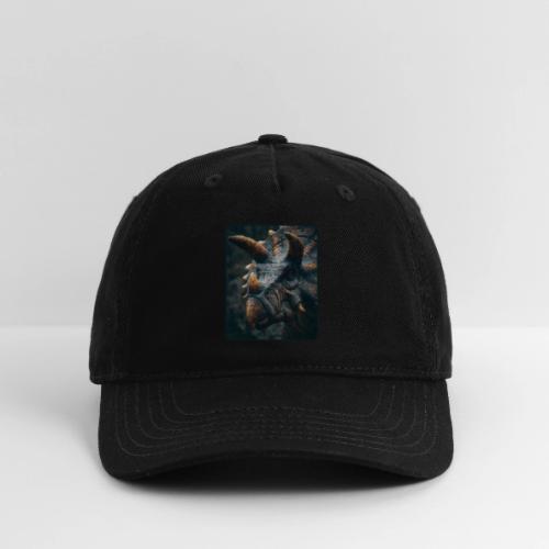 Triceratops Detailed Portrait Design - Organic Baseball Cap