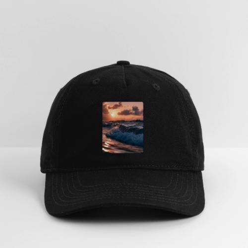 Golden Sunset Ocean Wave - Organic Baseball Cap