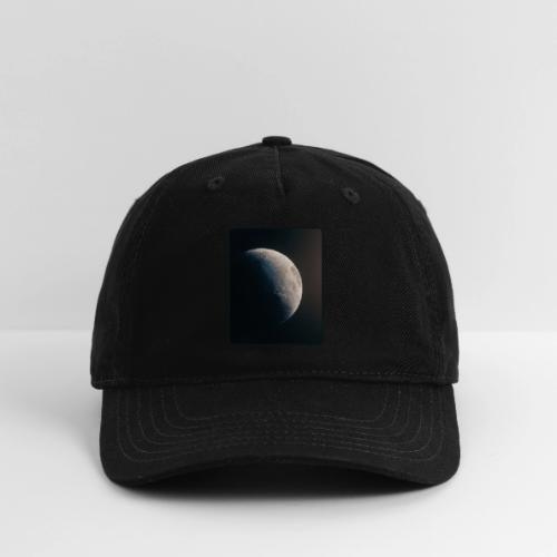 Crescent Moon Celestial Artwork - Organic Baseball Cap