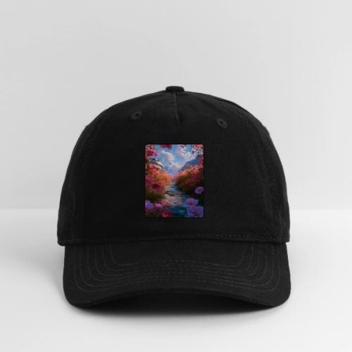 Dreamy Cosmos Valley Landscape Art - Organic Baseball Cap