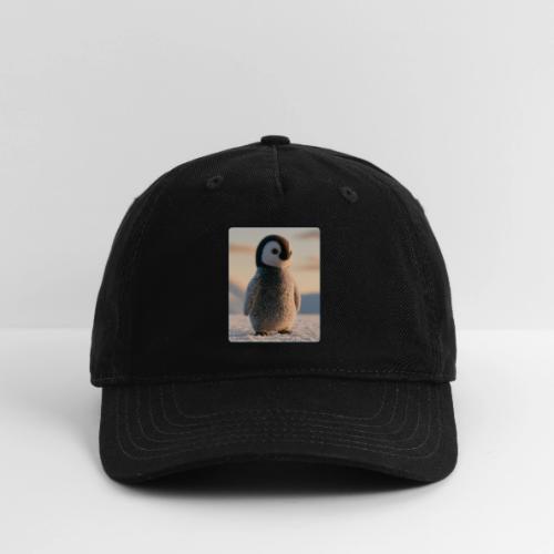 Cute Penguin Chick Sunrise Design - Organic Baseball Cap