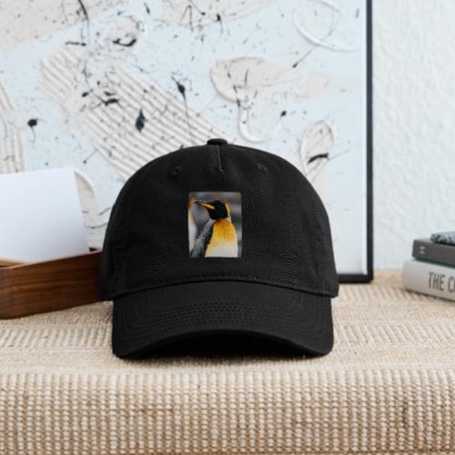 King Penguin Portrait Design - Organic Baseball Cap