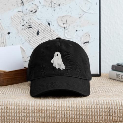 Cute Ghost Cartoon Design - Organic Baseball Cap