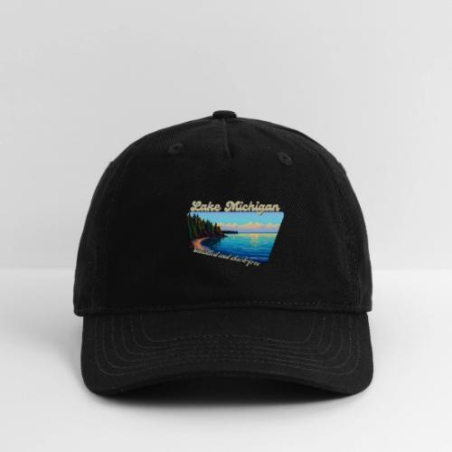 Lake Michigan Unsalted and shark-free - Organic Baseball Cap