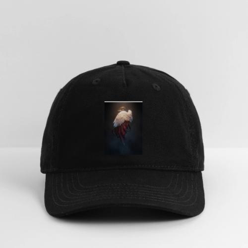 Angel vs Demon Wings Dark Aesthetic Gothic T-Shirt - Organic Baseball Cap