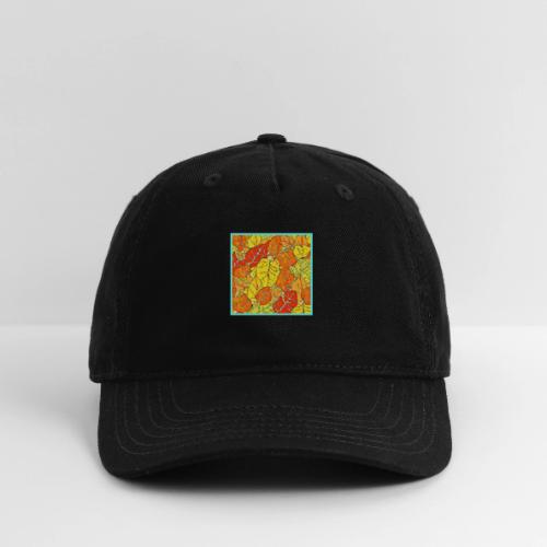 Neon Foliage Burst Vibrant Design - Organic Baseball Cap