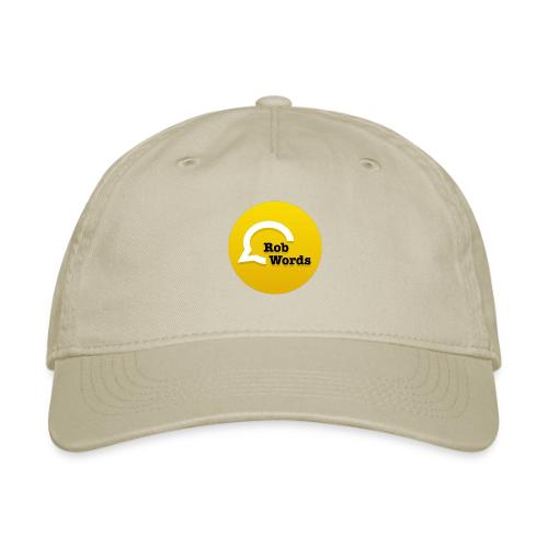 RobWords - Organic Baseball Cap