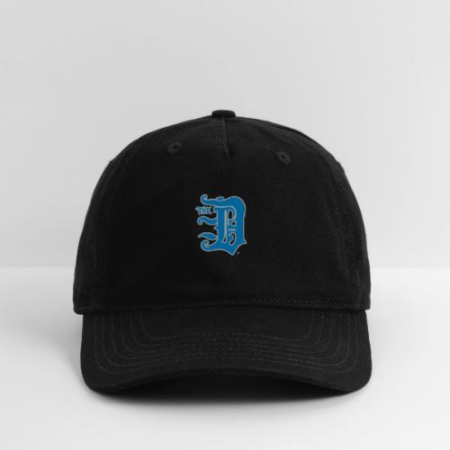 The D® Blue and Silver - Organic Baseball Cap