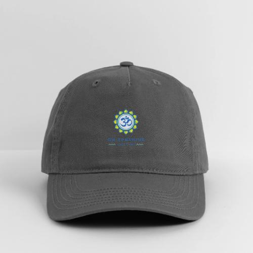 Om Sunshine Yoga transparent back original file - Organic Baseball Cap