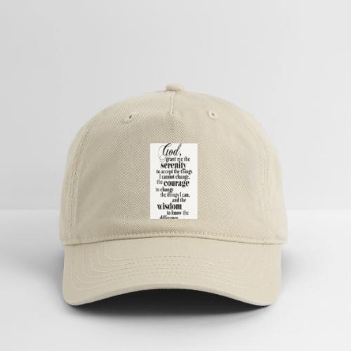 Serenity Prayer - Organic Baseball Cap