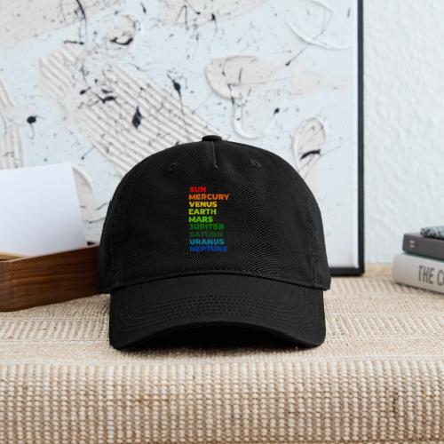 Color the solar system - Organic Baseball Cap