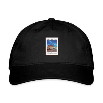 Asbury Park - Organic Baseball Cap - black - Front