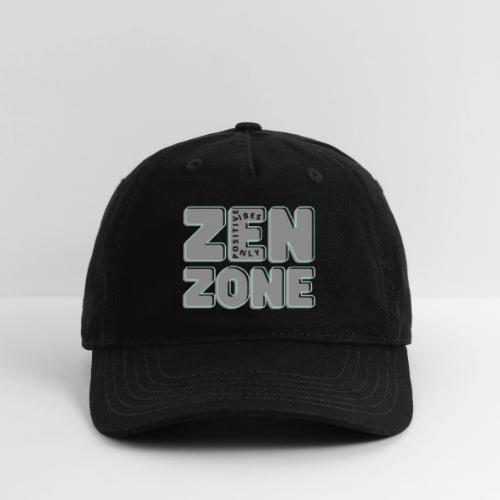 ZEN ZONE POSITIVE VIBES ONLY - Organic Baseball Cap