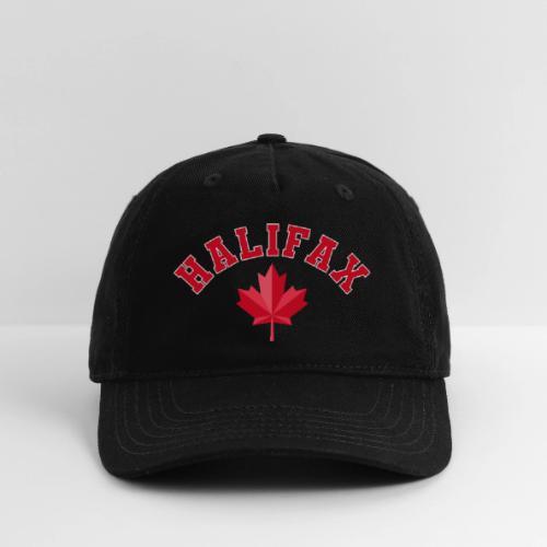 Halifax with maple leaf - Organic Baseball Cap
