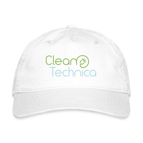 CleanTechnica Logo 2 - Organic Baseball Cap