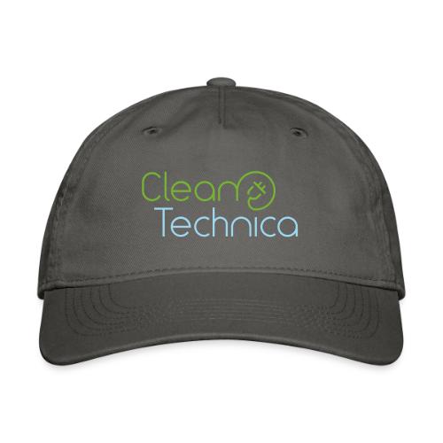 CleanTechnica Logo 2 - Organic Baseball Cap