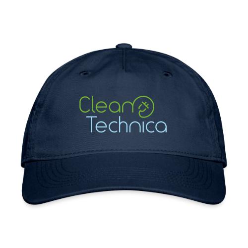 CleanTechnica Logo 2 - Organic Baseball Cap