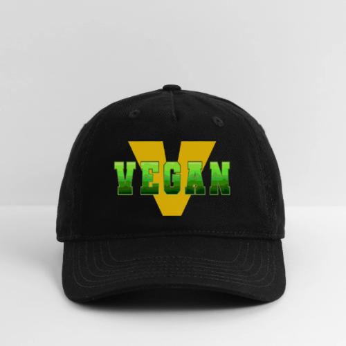 Vegan Energy V - Organic Baseball Cap
