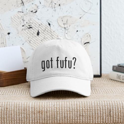 gotfufu-black - Organic Baseball Cap