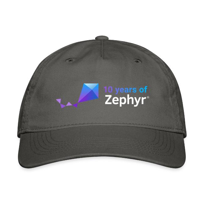 Zephyr 10th Anniversary Horizontal Color Reversed