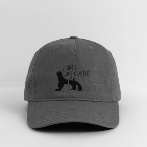 I care - Organic Baseball Cap